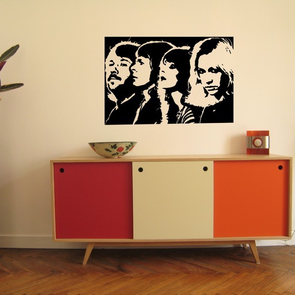 Example of wall stickers: ABBA 2